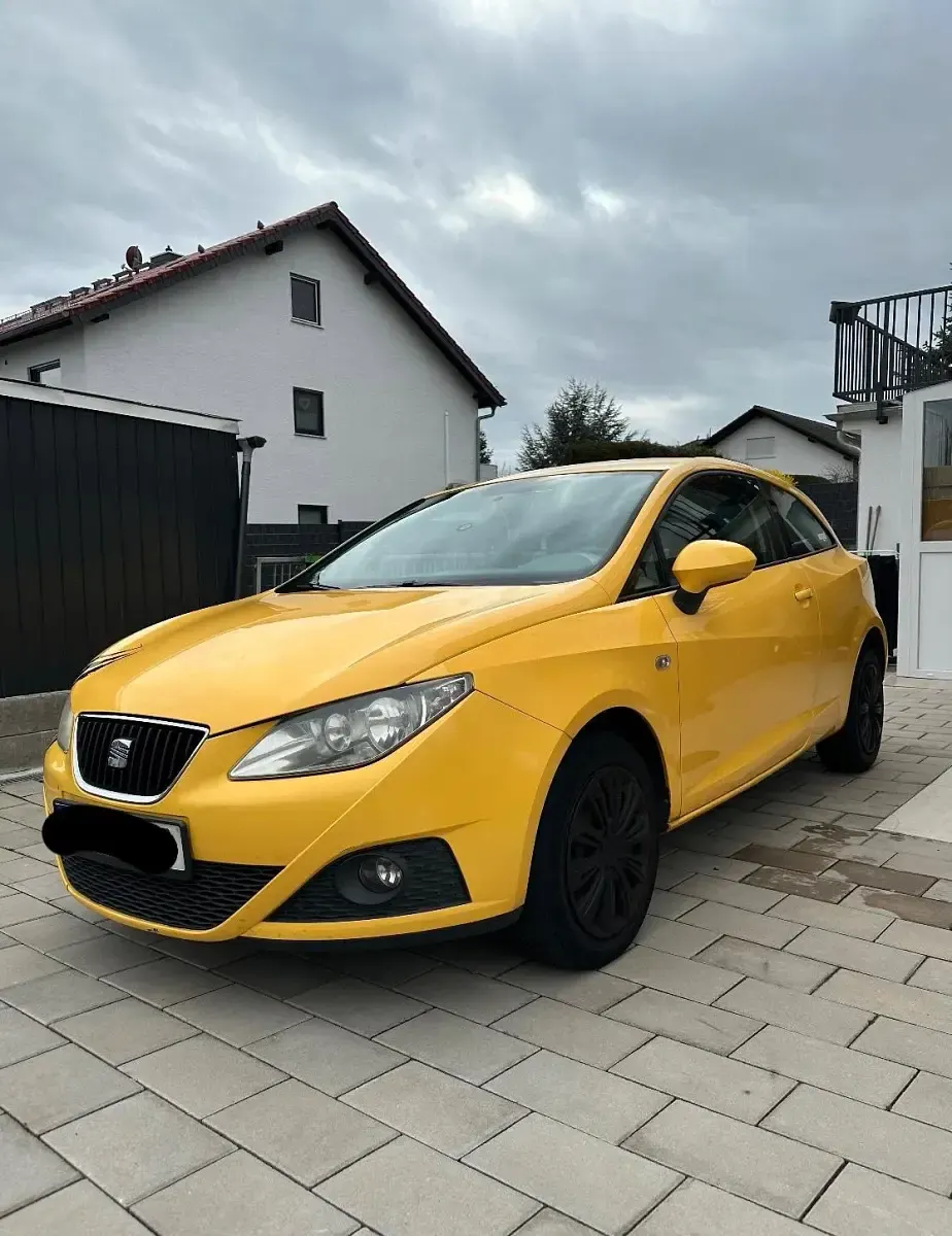 Gebraucht Seat Ibiza 80 PS (58 kW) 2009 Gelb Kleinwagen