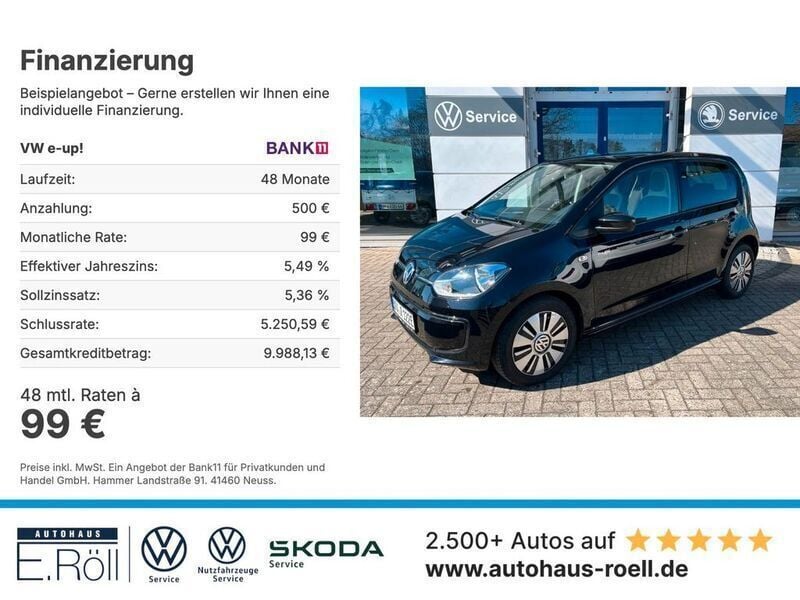 Usado VW e-up! 60 kW (82 HP) 2014 Preto Citadino