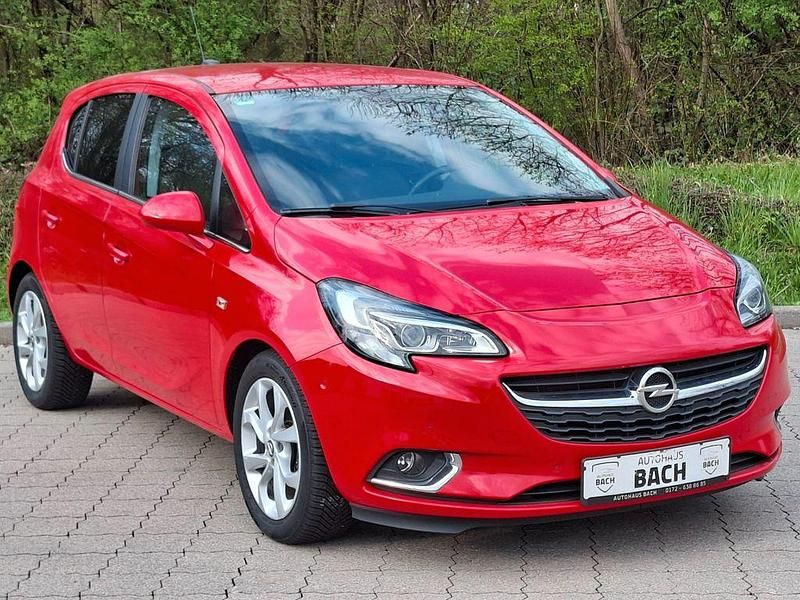 Gebraucht Opel Corsa Innovation 90 PS (66 kW) 2016 Rot Kleinwagen