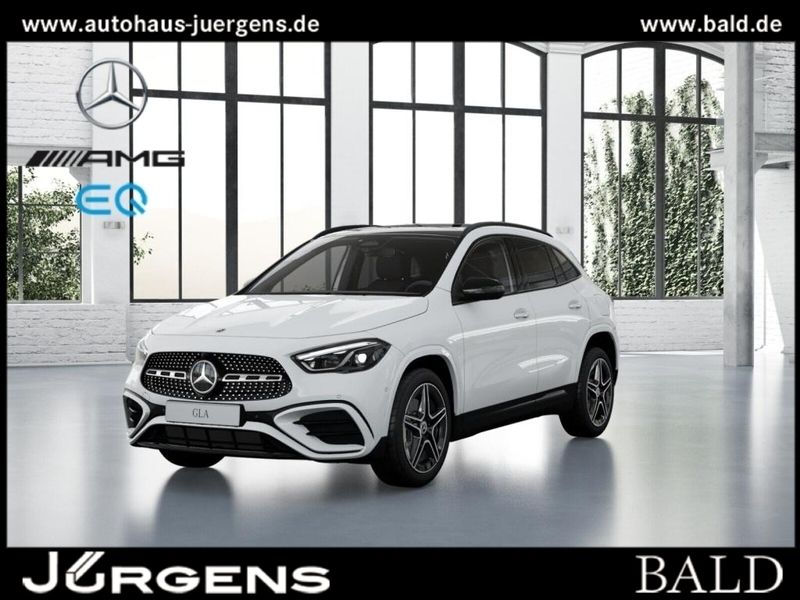 Weiss unilack polarweiss Gebraucht 2024 Mercedes GLA250 AMG SUV | 50.690 € - Bild 1/4
