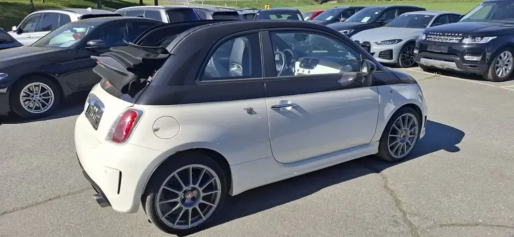 Gebraucht Abarth 500C 140 PS (102 kW) 2012 Weiß Cabrio