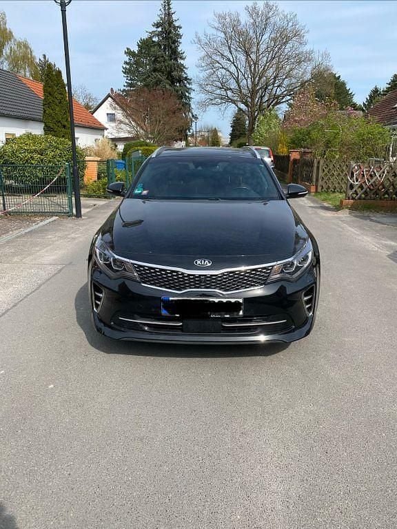 Gebraucht Kia Optima GT 245 PS (180 kW) 2017 Schwarz Kombi