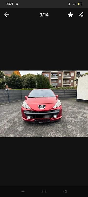 Gebraucht Peugeot 207 2008 Rot Kleinwagen