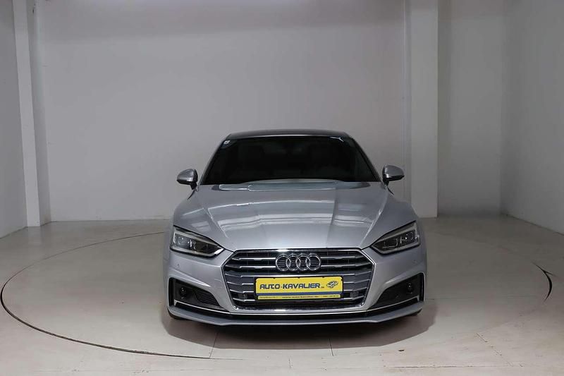 Second-hand Audi A5 S-Line 252 CP (185 kW) 2018 Argintiu Coupe