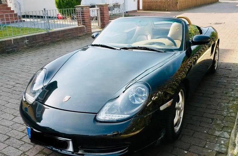 Gebraucht Porsche Boxster 204 PS (150 kW) 1998 Schwarz Cabrio