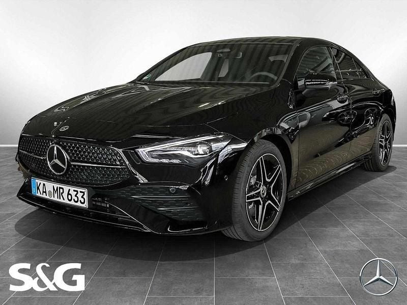 Unilack nachtschwarz Gebraucht 2025 Mercedes CLA200 AMG Coupé | 38.399 € (Fairer Preis) - Bild 1/4
