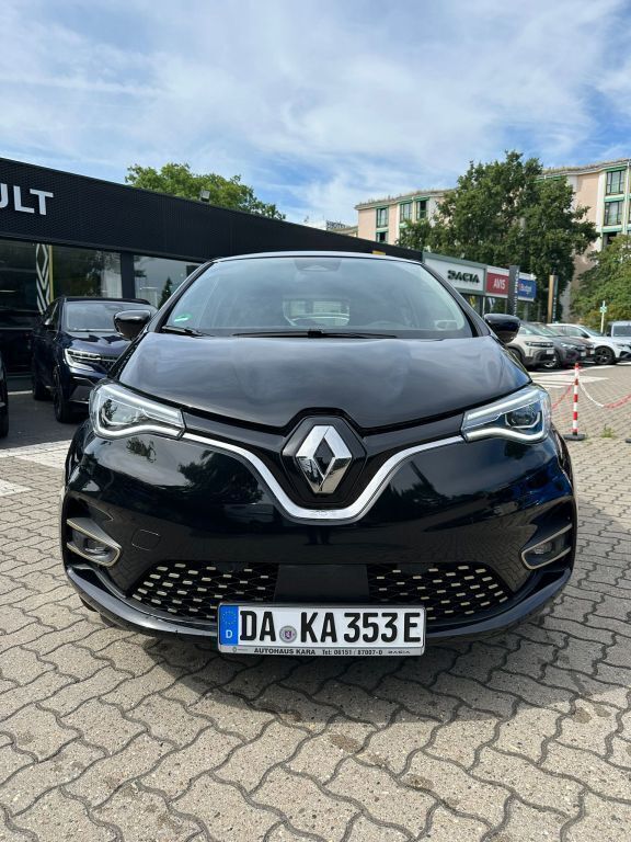 Schwarz (black pearlschwarz metallic) Gebraucht 2024 Renault Zoe Iconic Kleinwagen | 30.990 € - Bild 1/4