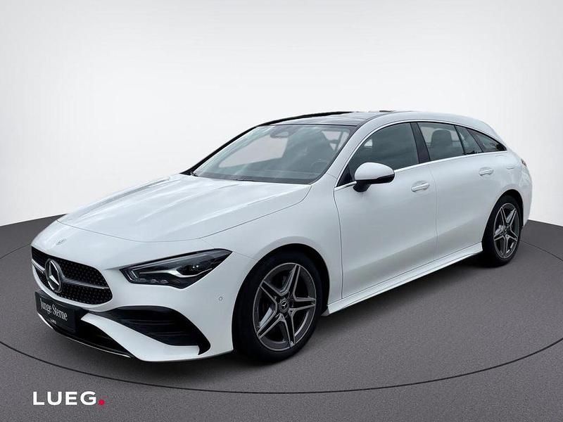 Gebraucht Mercedes CLA200 Shooting Brake Advanced 163 PS (119 kW) 2024 Unilack polarweiß Kombi