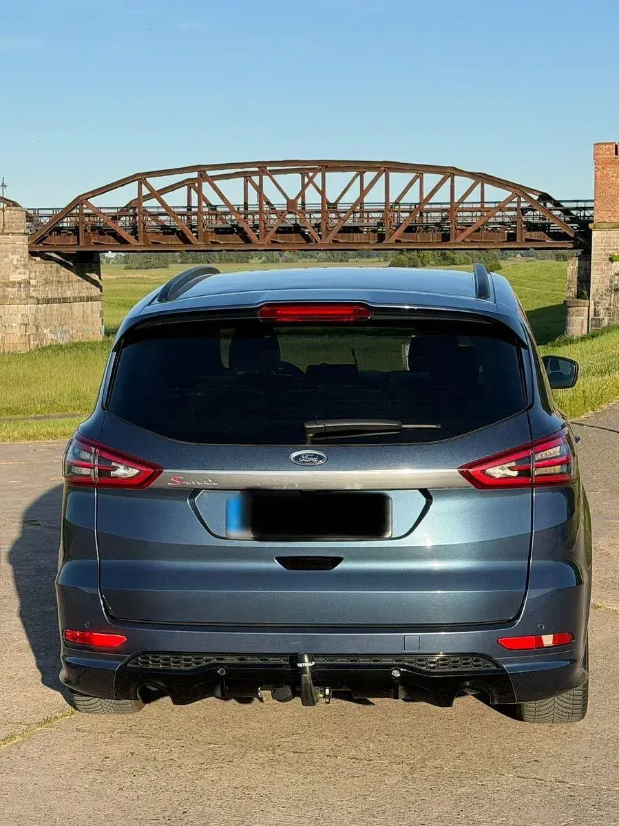 Gebraucht Ford S-MAX ST-Line 165 PS (121 kW) 2019 Blau Van / Kleinbus