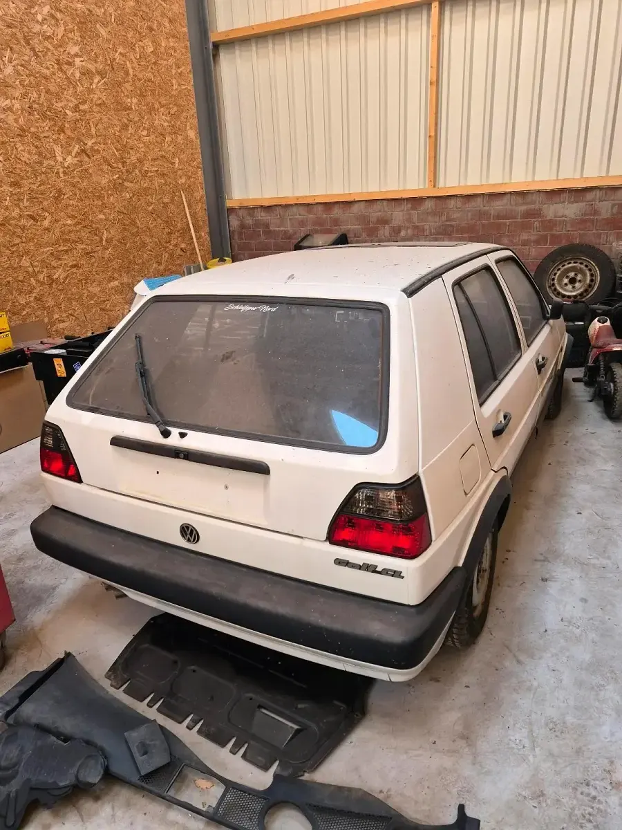 Brugt VW Golf II 72 HK (52 kW) 1990 Hvid Hatchback