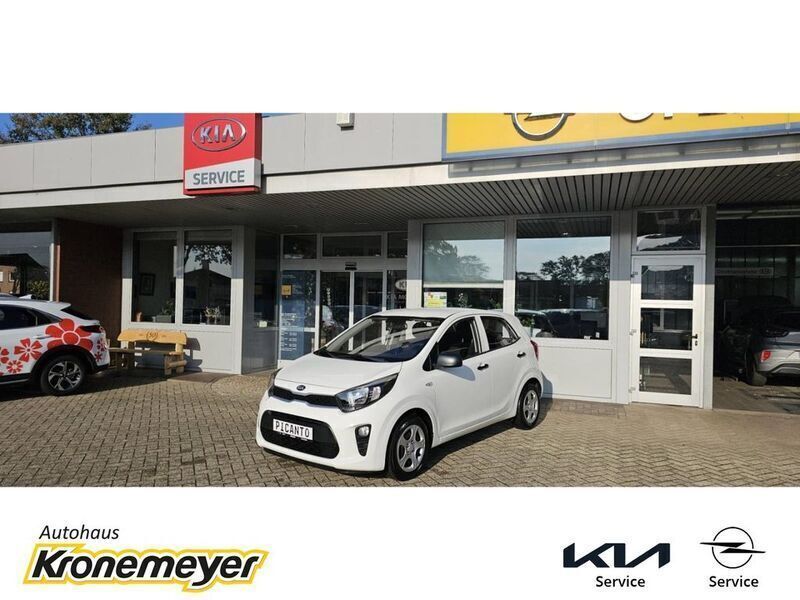 Clear white Gebraucht 2019 Kia Picanto Attract Kleinwagen | 7.990 € (Fairer Preis) - Bild 1/4