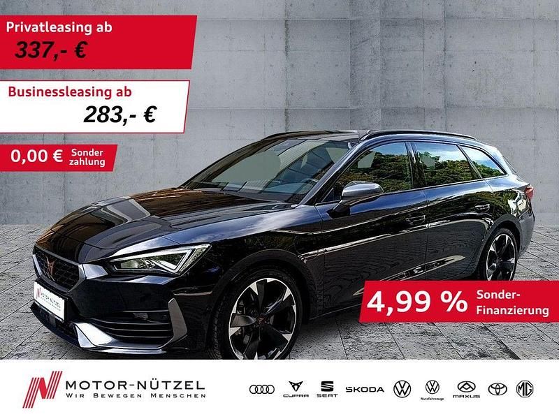 Mitternachtsschwarz Gebraucht 2022 Cupra Leon Kombi | 24.330 € (Fairer Preis) - Bild 1/4