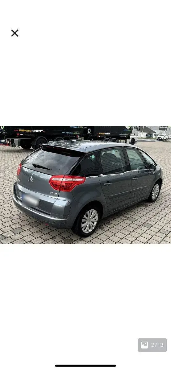 Gebraucht Citroën C4 Picasso Exclusive 109 PS (80 kW) 2009 Grau Van / Kleinbus