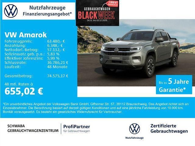 Dark grey metallic Gebraucht 2025 VW Amarok PanAmericana Abholung | 63.480 € - Bild 1/4