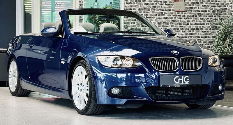 Blau Gebraucht 2007 BMW 330 Cabriolet Shadowline Cabrio | 24.990 € (Teuer) - Bild 1/4