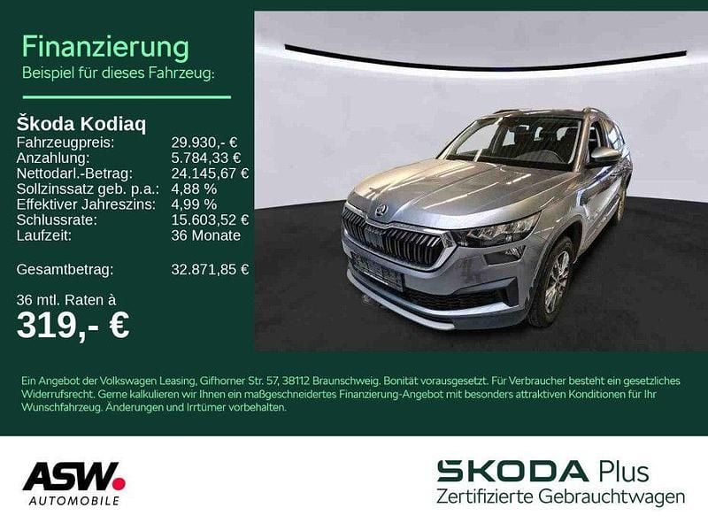 Gebraucht Skoda Kodiaq Ambition 150 PS (110 kW) 2023 Graphitegrau metallic SUV
