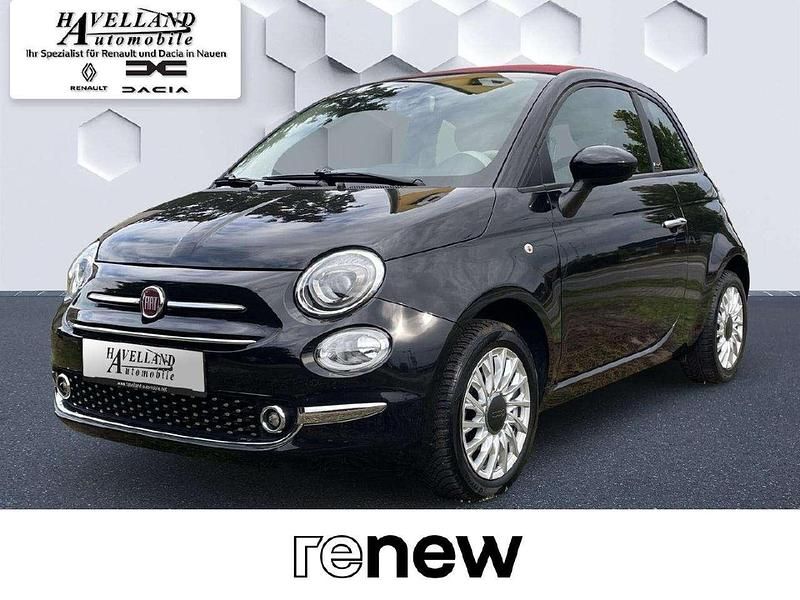 Colore esterno (vesuvio schwar Gebraucht 2020 Fiat 500C Lounge Cabrio | 13.990 € (Etwas zu teuer) - Bild 1/4
