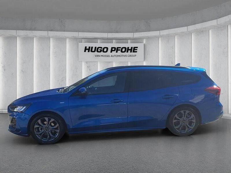 Gebraucht Ford Focus ST-Line X 155 PS (114 kW) 2024 Desert island blue metallic Kombi