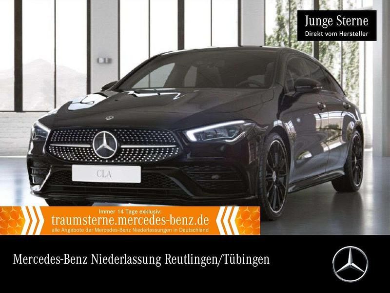 Nachtschwarz Gebraucht 2022 Mercedes CLA250e AMG Limousine | 27.890 € (Guter Preis) - Bild 1/3