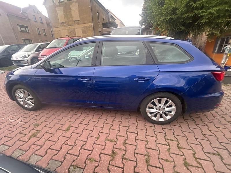 Gebraucht Seat Leon ST Style 110 PS (80 kW) 2018 Blau Kombi