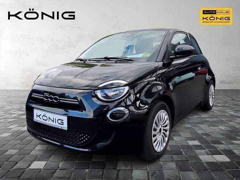 Schwarz Gebraucht 2023 Fiat 500e Limousine | 17.998 € (Superpreis) - Bild 1/4