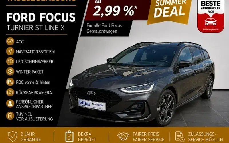 Gebraucht Ford Focus ST-Line X 125 PS (91 kW) 2026 Kombi