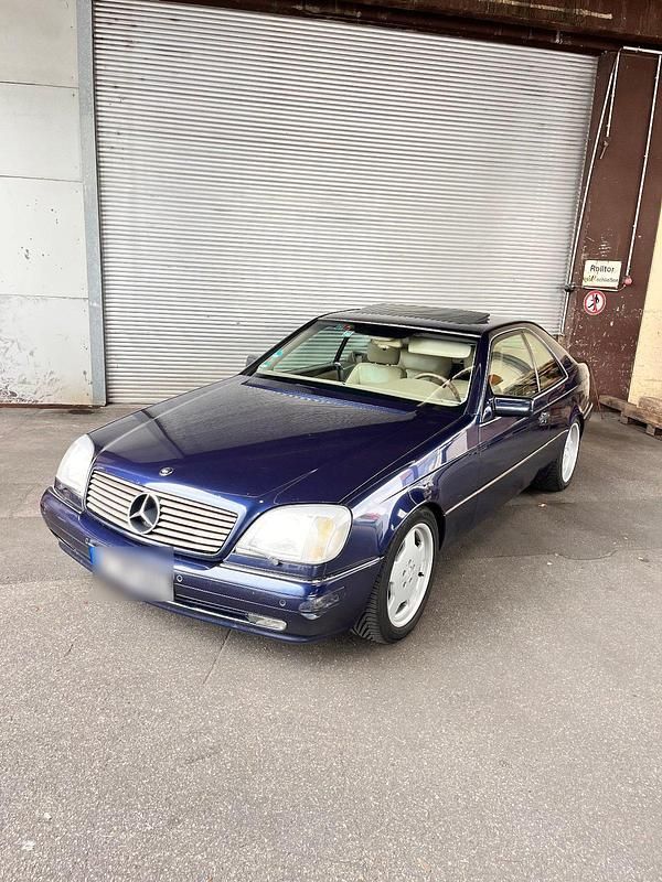 Blau Gebraucht 1997 Mercedes 420 Coupé | 16.500 € - Bild 1/4