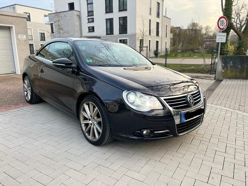 Gebraucht VW Eos 140 PS (102 kW) 2010 Schwarz Cabrio