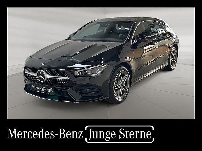 Unilack nachtschwarz Gebraucht 2022 Mercedes CLA250e Shooting Brake AMG Kombi | 29.550 € (Fairer Preis) - Bild 1/4