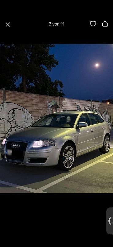 Gebraucht Audi A3 101 PS (74 kW) 2007 Silber Kleinwagen