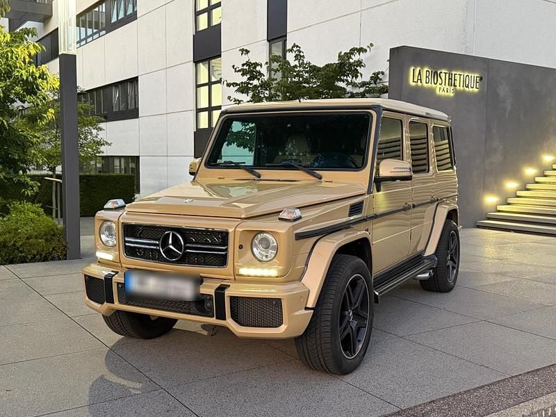 Beige Gebraucht 2014 Mercedes G63 AMG AMG SUV | 64.500 € (Superpreis) - Bild 1/4