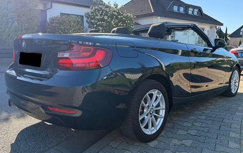 Second-hand BMW 220 Advantage 184 CP (135 kW) 2017 Albastru Cabrio