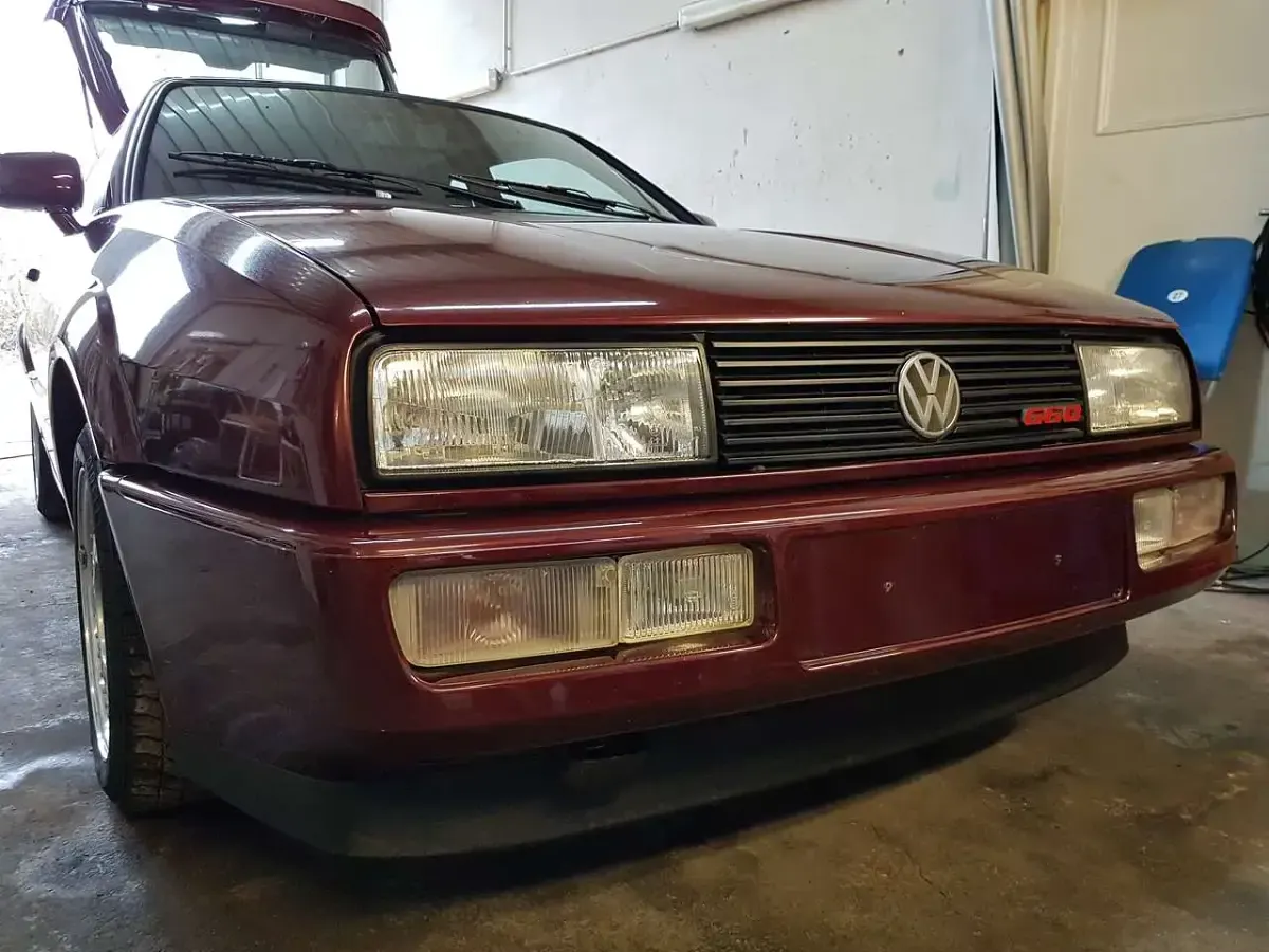 Gebraucht VW Corrado 160 PS (117 kW) 1990 Bordeauxperleffekt Coupé