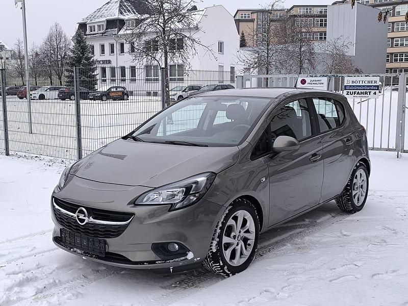 Gebraucht Opel Corsa Edition 90 PS (66 kW) 2015 Grau Kleinwagen