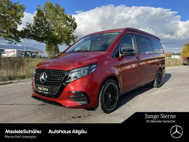 Hyazinthrot (metallic) Gebraucht 2024 Mercedes V300 Marco Polo Van / Kleinbus | 89.849 € - Bild 1/4