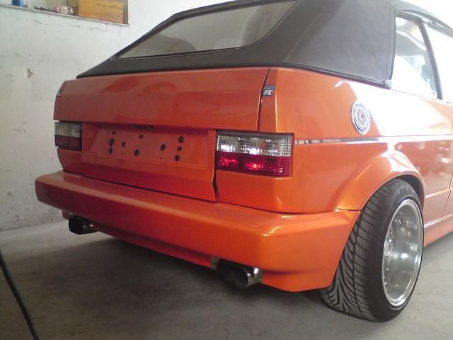 Gebraucht VW Golf Cabriolet 105 PS (77 kW) 1991 Orange Cabrio