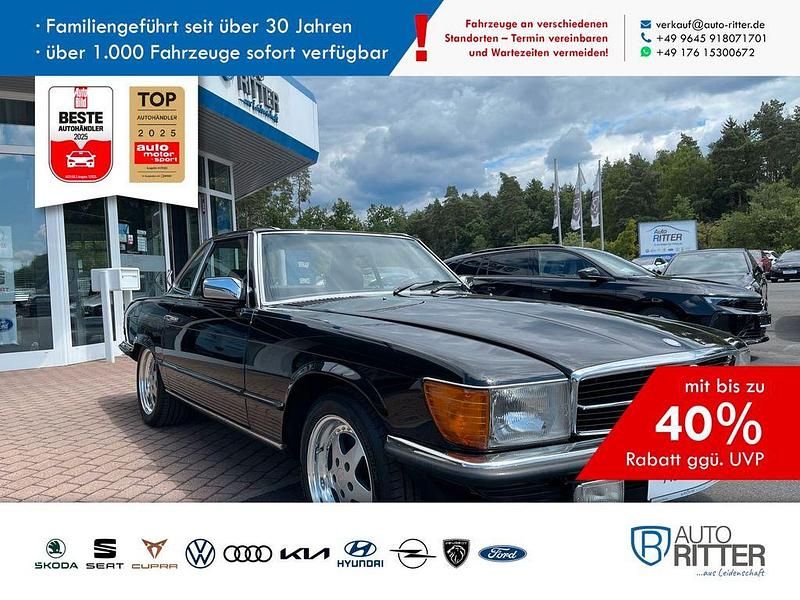 Gebraucht Mercedes SL380 163 PS (119 kW) 1981 Schwarz Cabrio