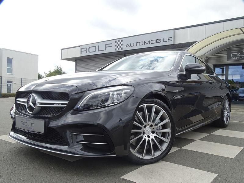 Grau grafitgrau metalliclack (metallic) Gebraucht 2024 Mercedes C43 AMG AMG Coupé | 59.980 € (Fairer Preis) - Bild 1/4
