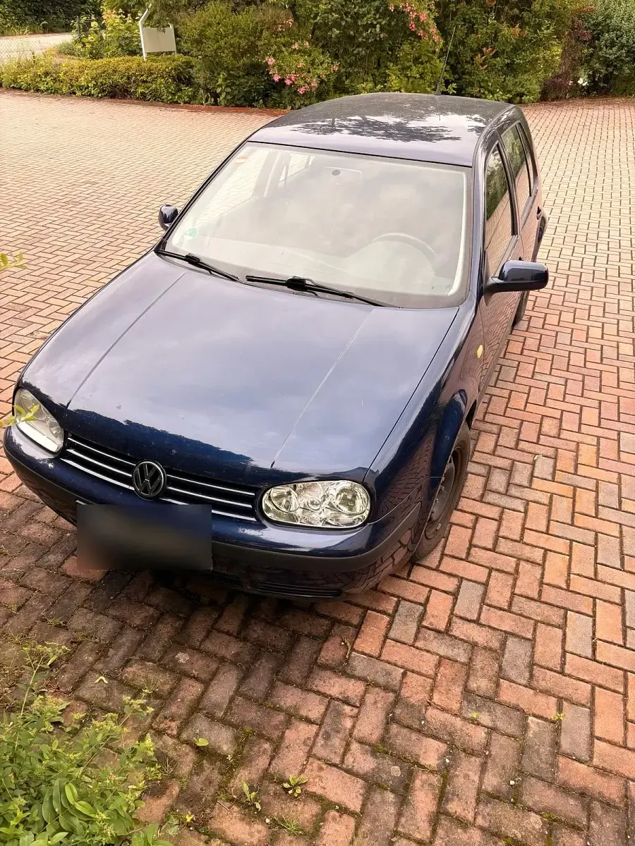 Gebraucht VW Golf IV 75 PS (55 kW) 1999 Blau Kleinwagen