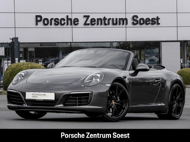 Grau Gebraucht 2017 Porsche 911 Carrera Cabriolet Cabrio | 105.987 € (Etwas zu teuer) - Bild 1/3