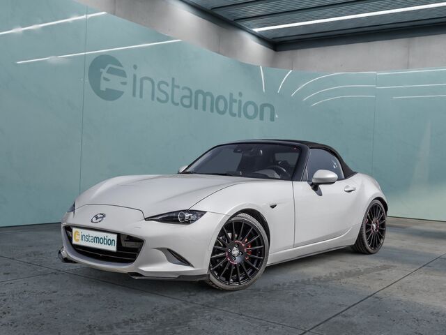 Weiß Gebraucht 2019 Mazda MX5 Sports-Line Cabrio | 25.610 € (Etwas zu teuer) - Bild 1/2