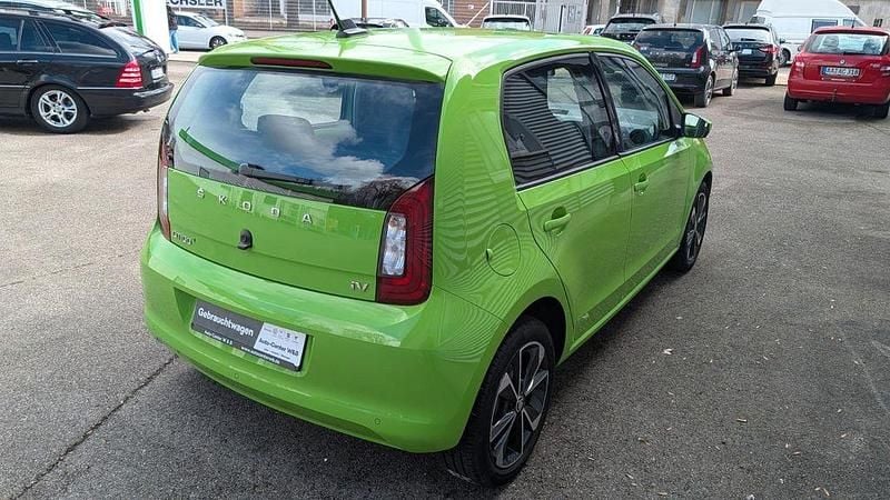 Gebraucht Skoda Citigo-e IV Style 61 kW (83 PS) 2020 Grün Kleinwagen