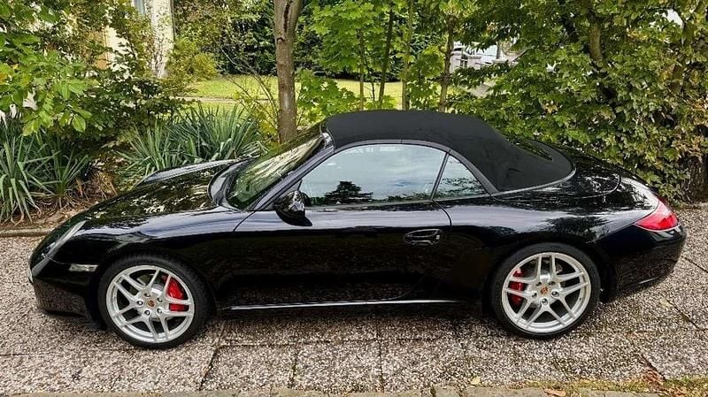 Schwarz Gebraucht 2009 Porsche 911 Carrera S Cabriolet Cabrio | 65.997 € (Fairer Preis) - Bild 1/4