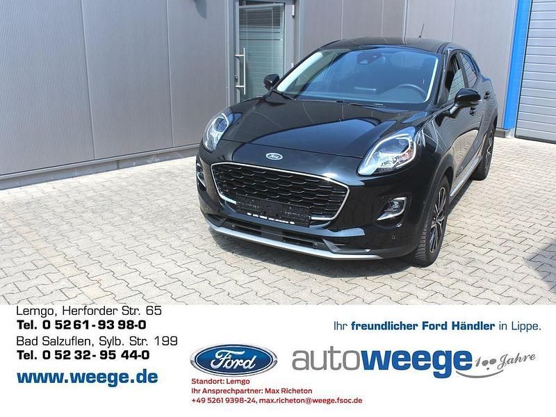 Schwarz Gebraucht 2021 Ford Puma Titanium SUV | 17.990 € (Guter Preis) - Bild 1/4