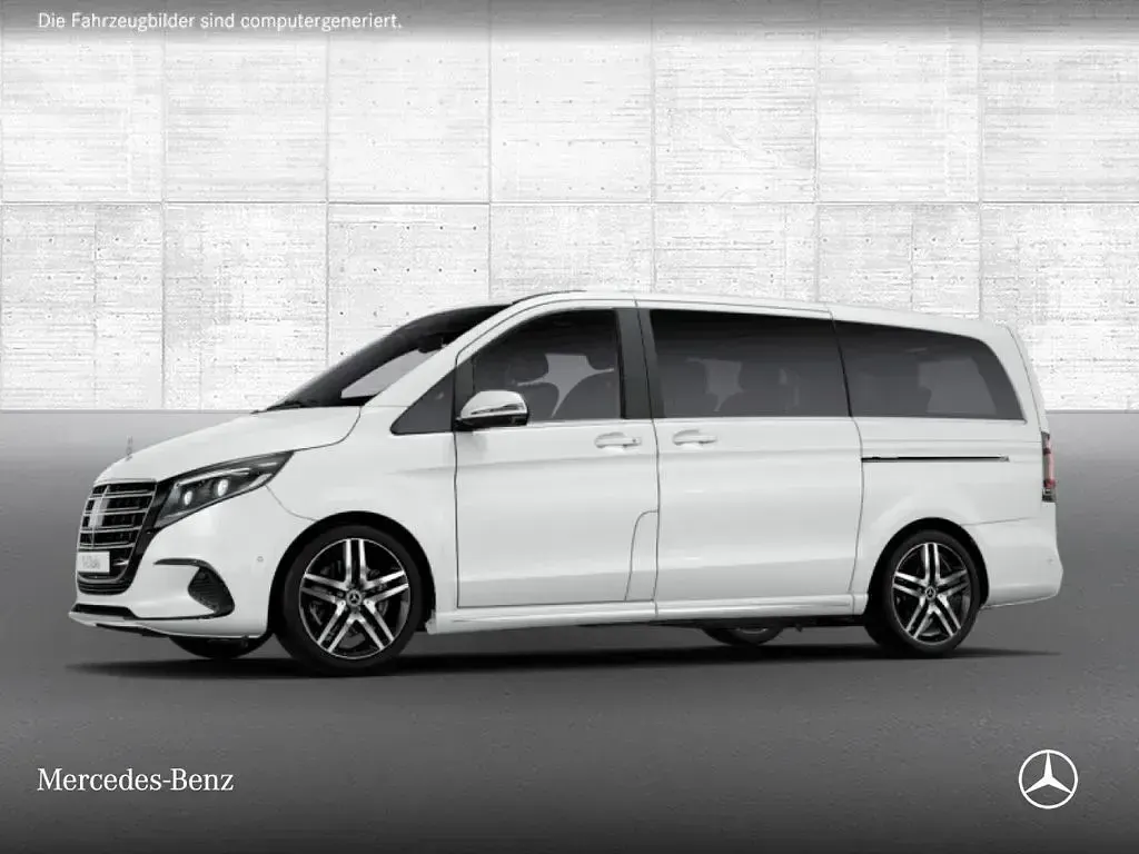 Gebraucht Mercedes V300 Exclusive 237 PS (174 kW) 2025 Weiß Van / Kleinbus