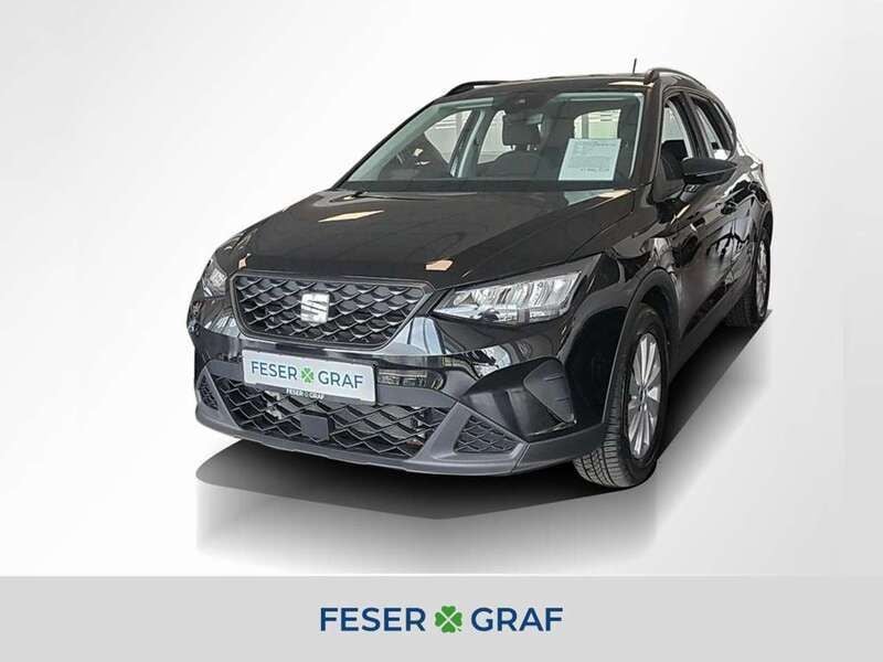 Midnight schwarz metallic Gebraucht 2024 Seat Arona Style SUV | 18.840 € (Superpreis) - Bild 1/4