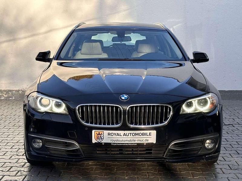 Gebraucht BMW 520 Luxury Line 184 PS (135 kW) 2014 Schwarz Kombi