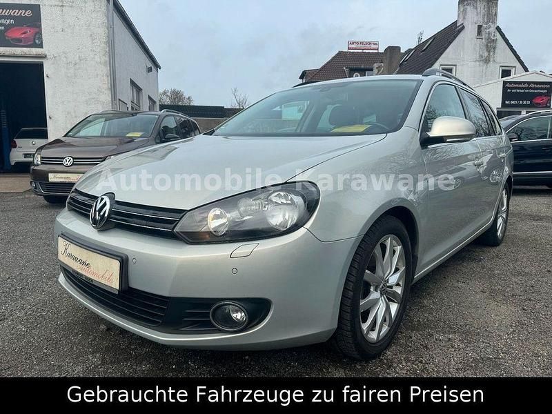 Silber Gebraucht 2010 VW Golf VI Comfortline Kleinwagen | 4.900 € (Fairer Preis) - Bild 1/4