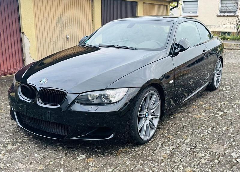 Schwarz Gebraucht 2009 BMW 325 Cabriolet M Sport Cabrio | 8.790 € (Superpreis) - Bild 1/4