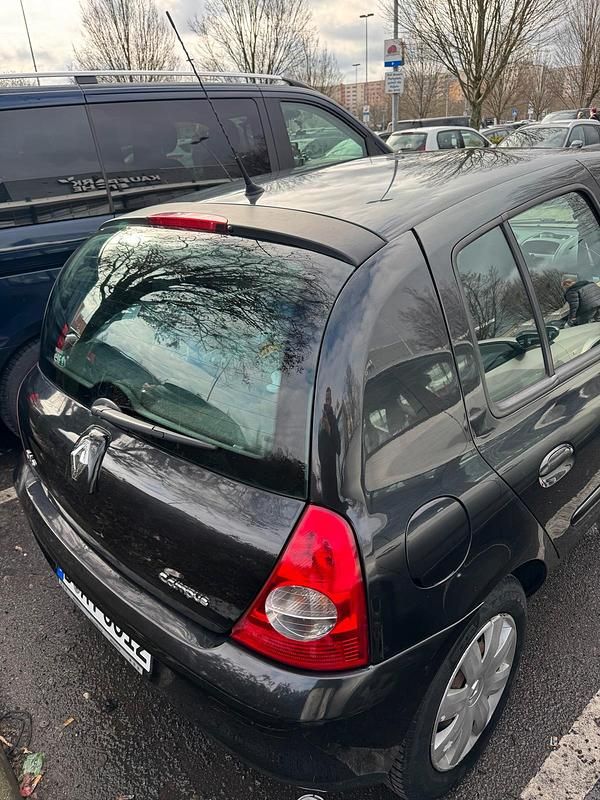 Gebraucht Renault Clio II Campus 75 PS (55 kW) 2009 Schwarz Kleinwagen